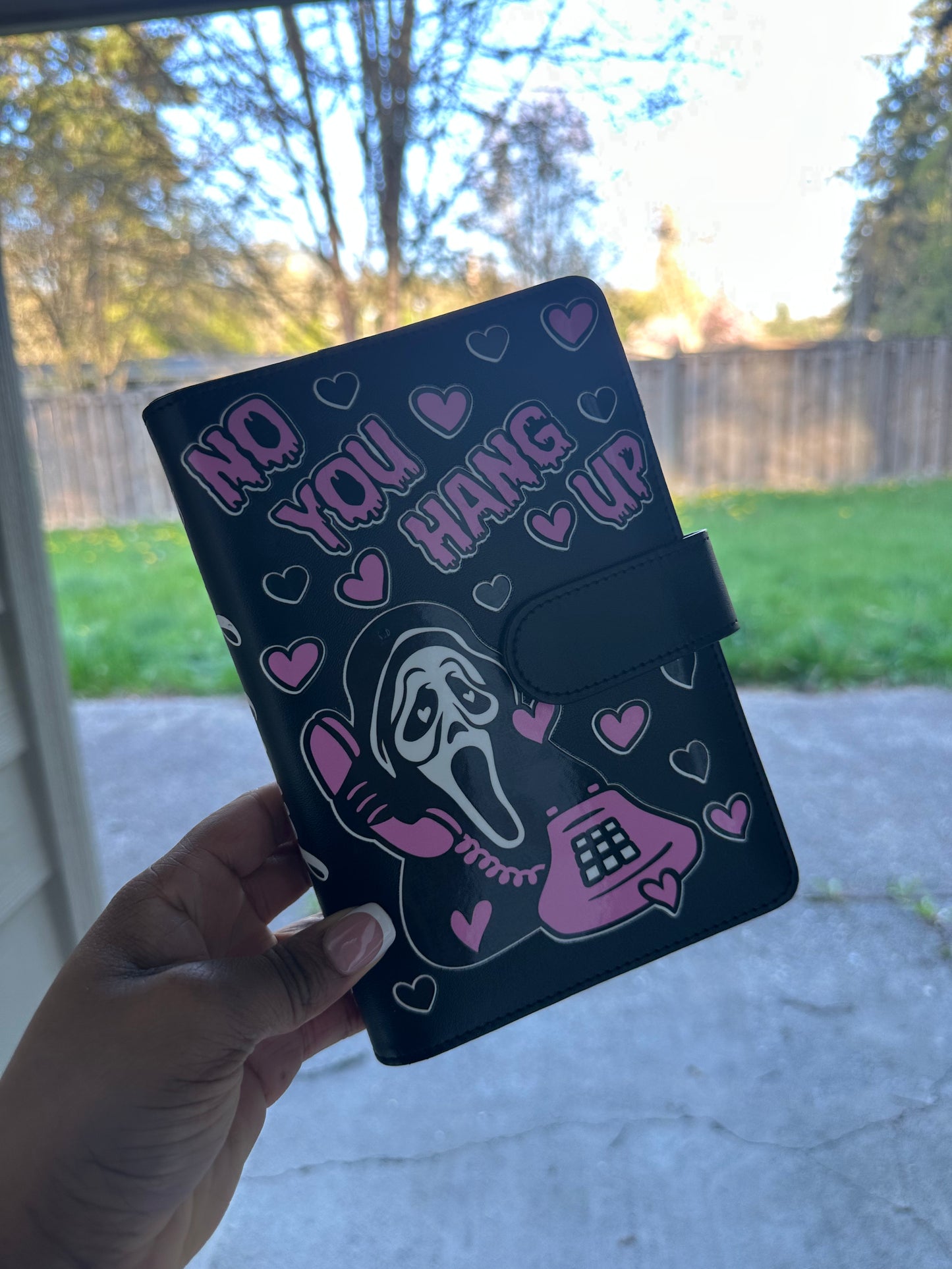 Cash Envelope Binder ONLY (2 design options)-BLACK