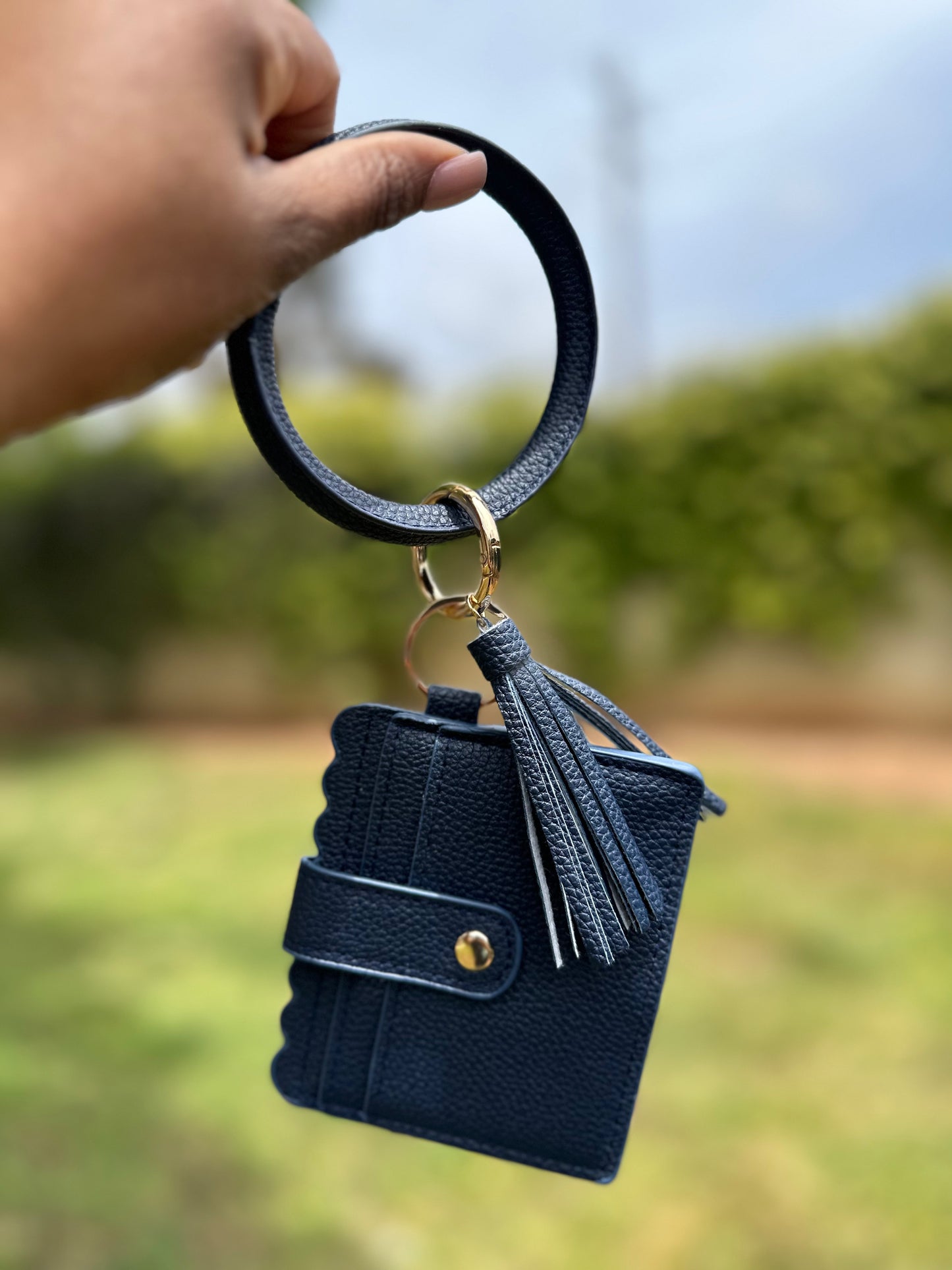 Keychain Wallet Wristlet