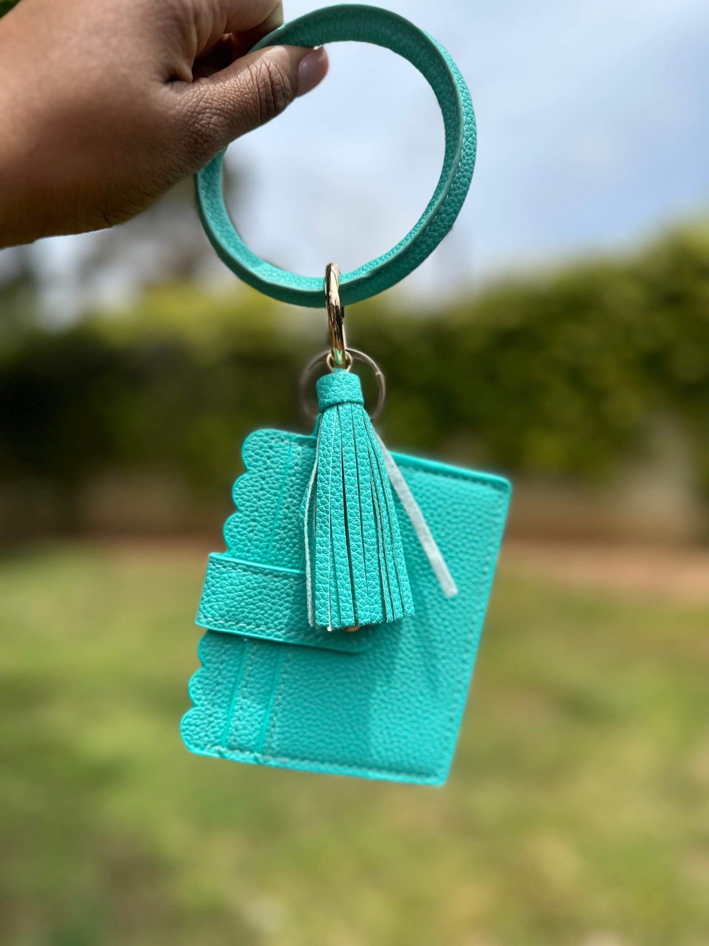 Keychain Wallet Wristlet