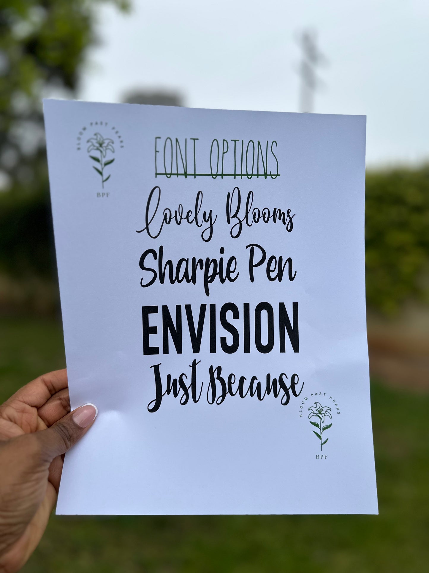 Cash Envelope Binder ONLY (Flower Only)-BROWN