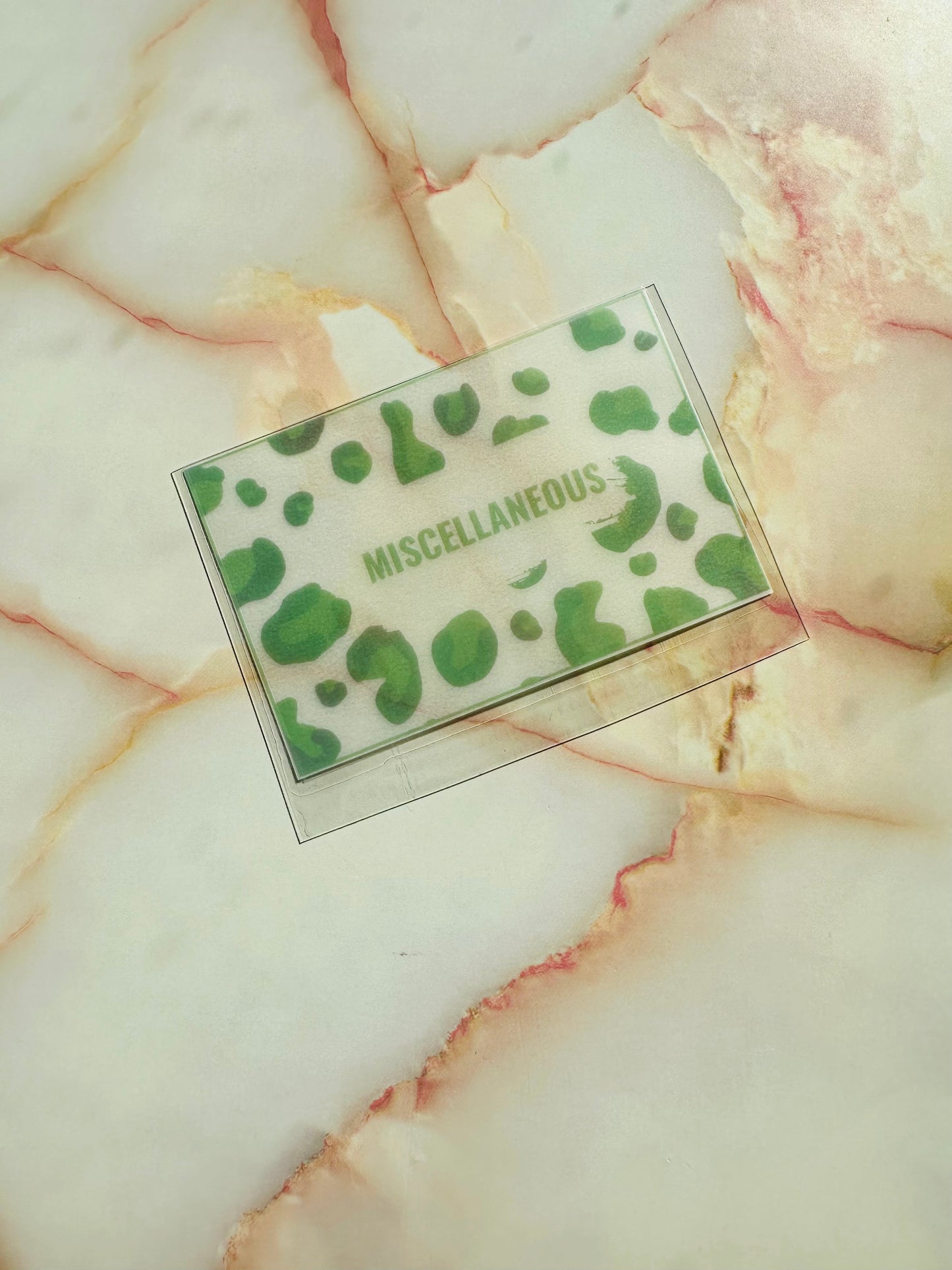 Leopard Print Cash Envelopes (Multiple Colors)
