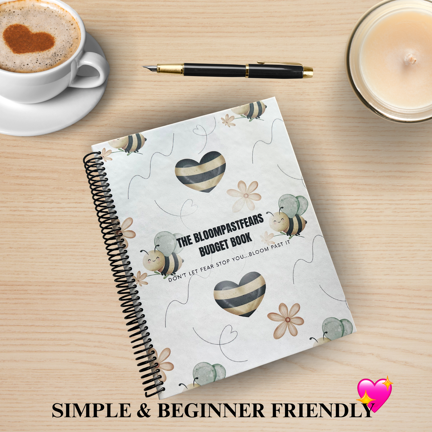 6 Month Undated Budget Planner + Savings Book Bundle