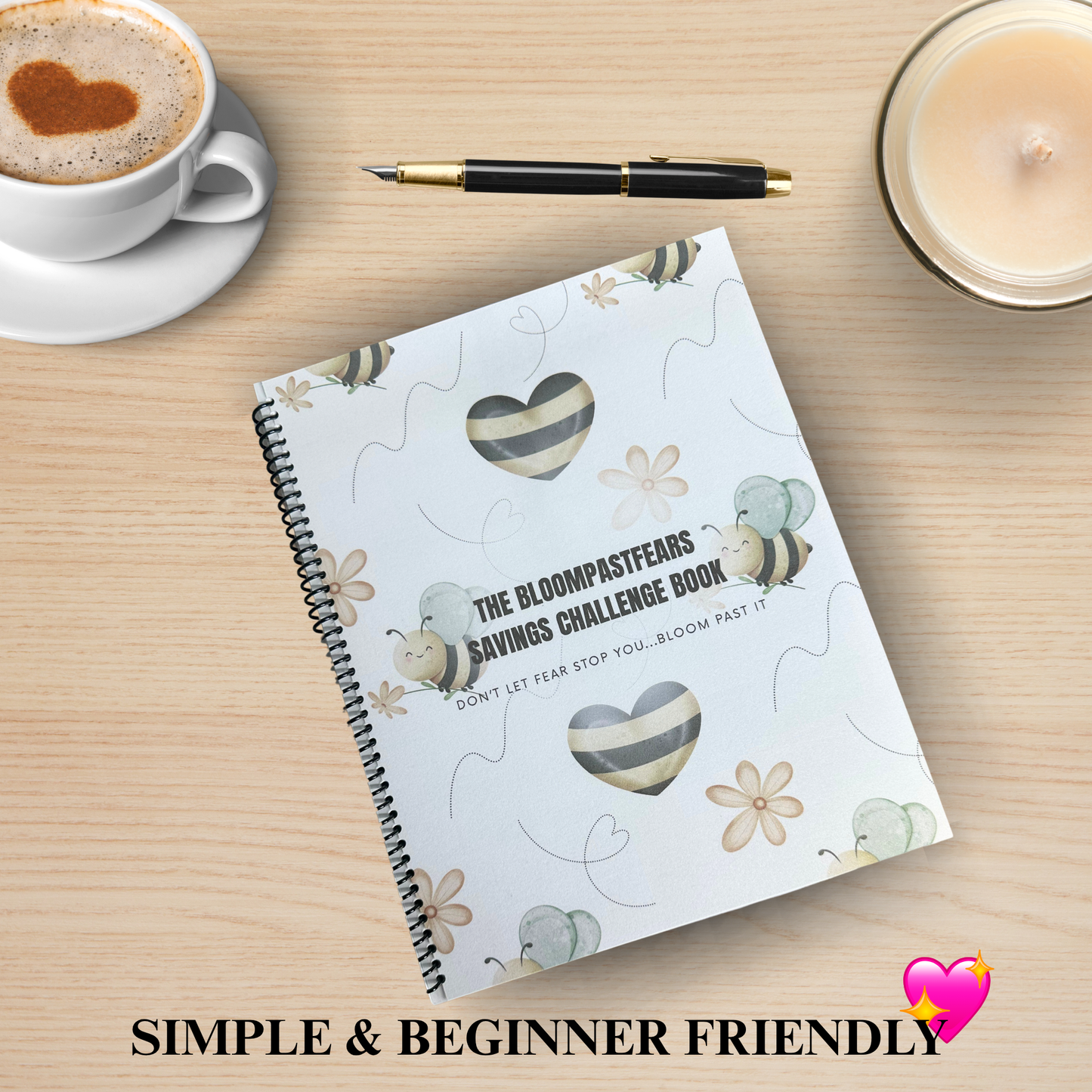 6 Month Undated Budget Planner + Savings Book Bundle