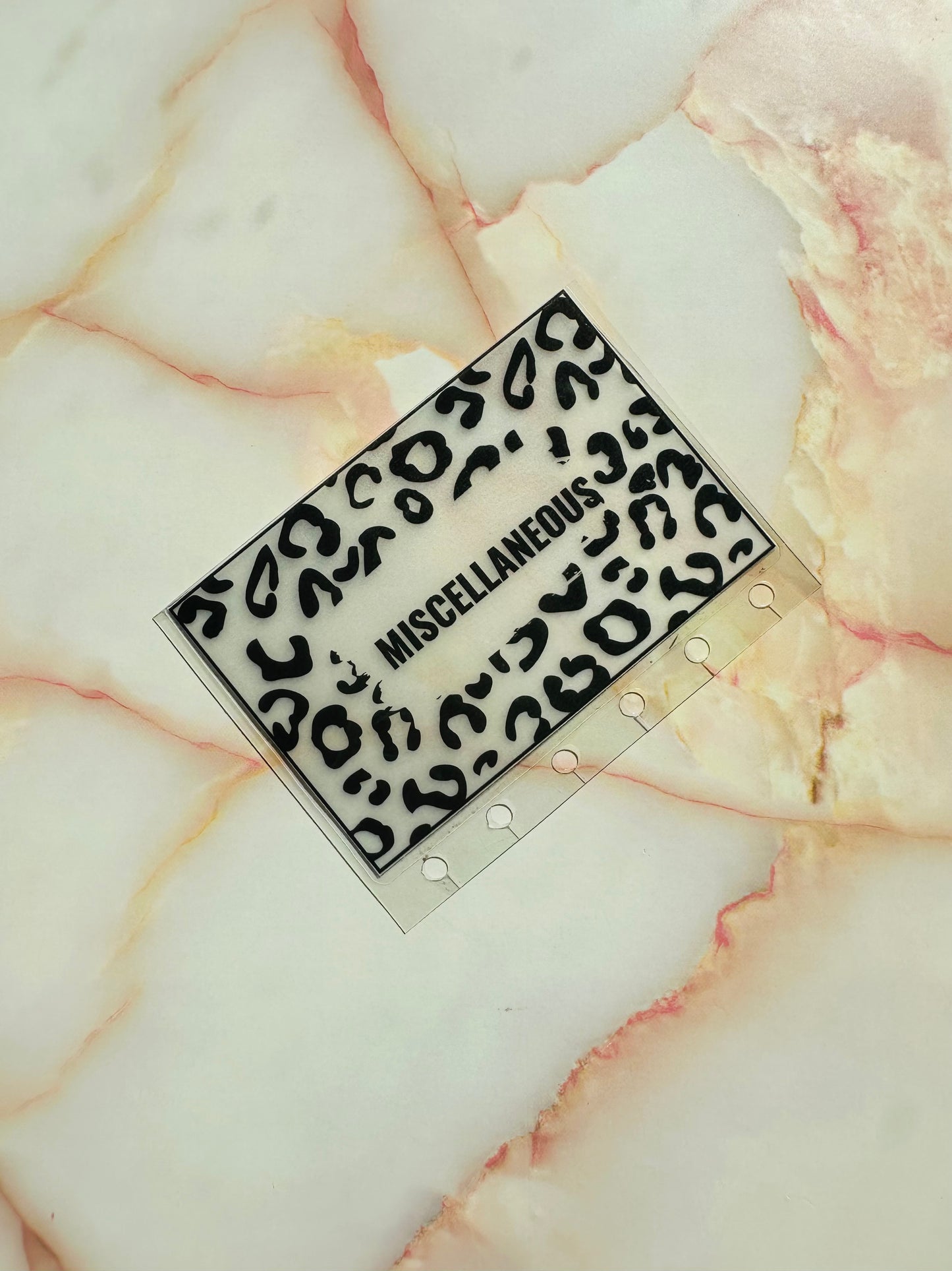 Leopard Print Cash Envelopes (Multiple Colors)