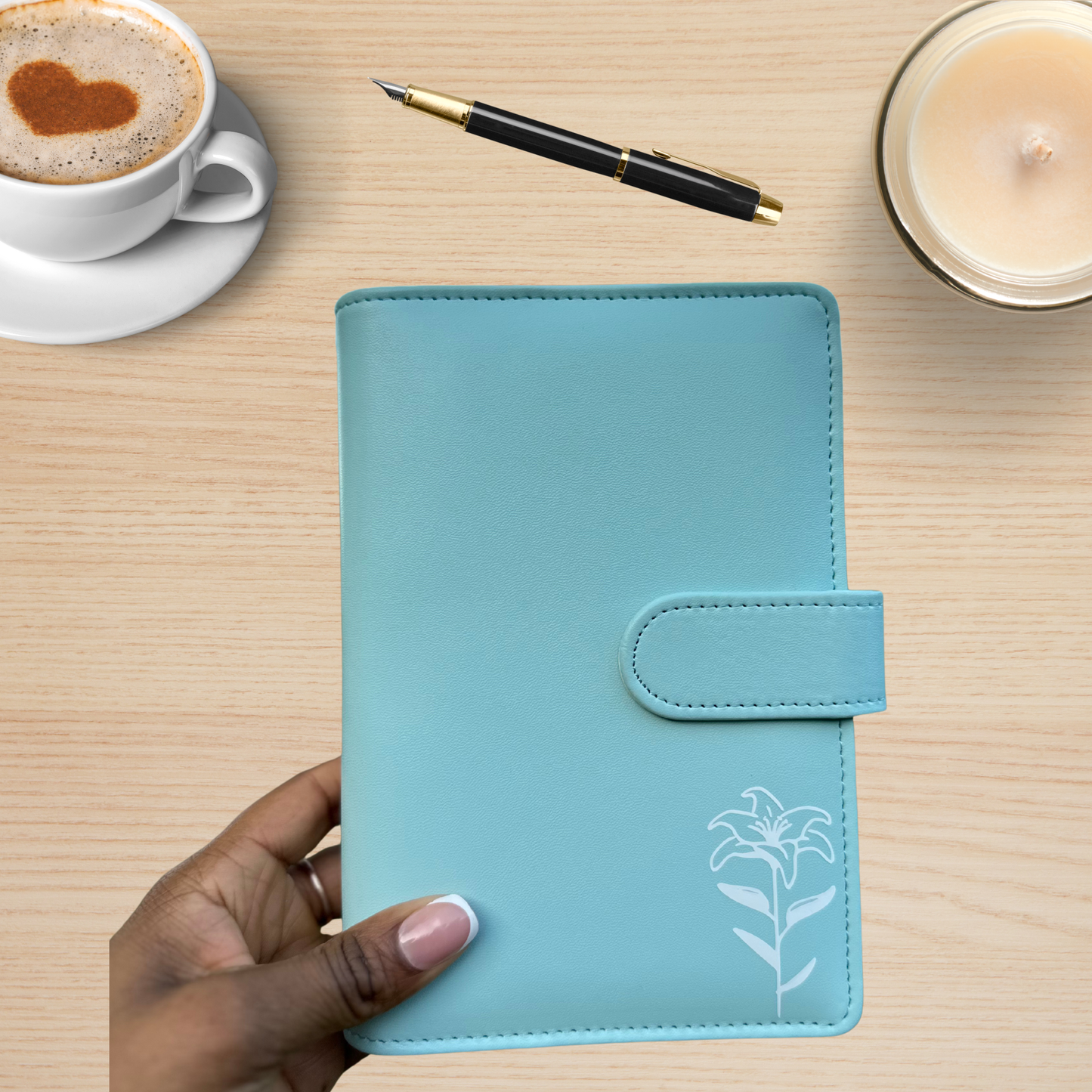 Cash Envelope Binder ONLY (2 design options)- BLUE