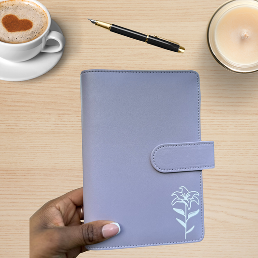 Cash Envelope Binder ONLY (2 design options)- Purple