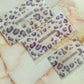 Leopard Print Cash Envelopes (Multiple Colors)