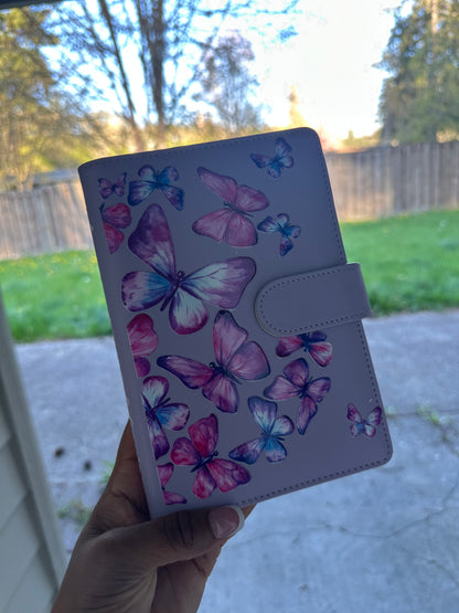 Purple Cash Envelope Binder ONLY