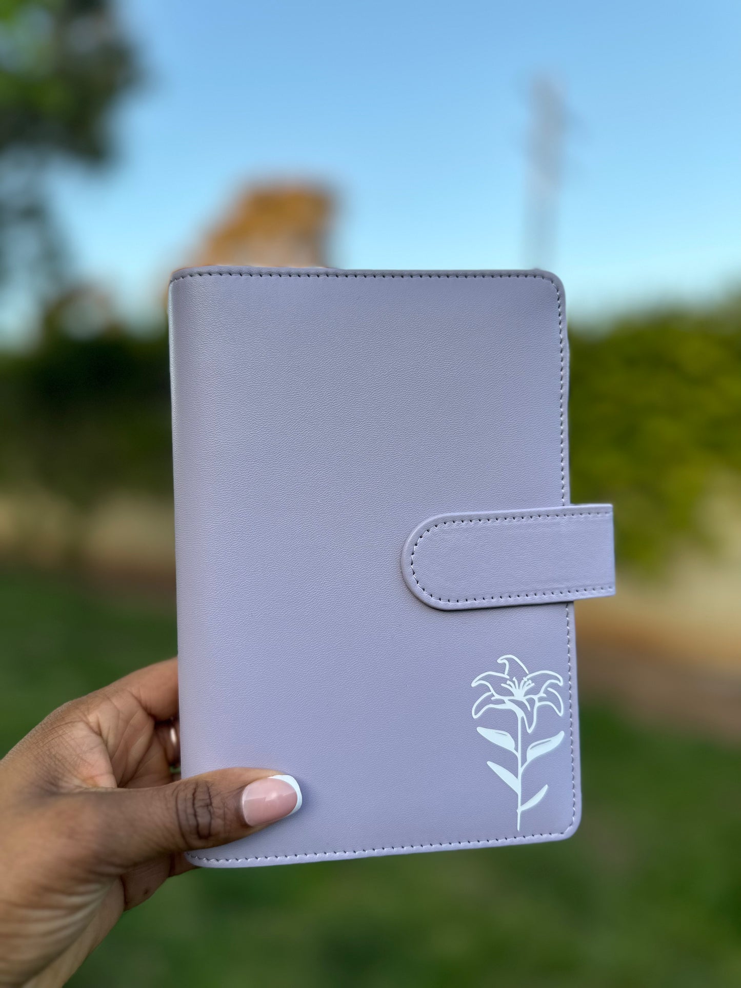 Purple Cash Envelope Binder ONLY